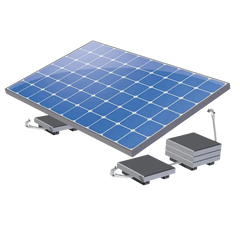 Fixation à lester pour panneau solaire — ValkBox3 — Van Der Valk