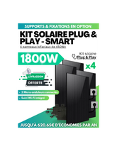 Panneau solaire Plug & Play - 4 panneaux 1800W - BeSolar SMART