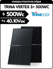 Panneau solaire 500W Trina Solar Vertex S+N-type i-TOPCon 500 Wc Bi-Facial