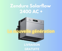 SolarFlow 2400 AC+ Zendure - Batterie Plug And Play 2,4kWh