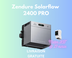 SolarFlow 2400 Pro Zendure - Batterie Plug And Play 2,4kWh