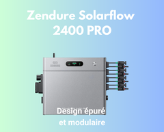 SolarFlow 2400 Pro Zendure - Batterie Plug And Play 2,4kWh