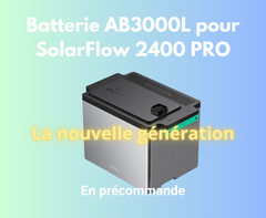 Batterie AB3000L pour SolarFlow 2400 Pro - Zendure