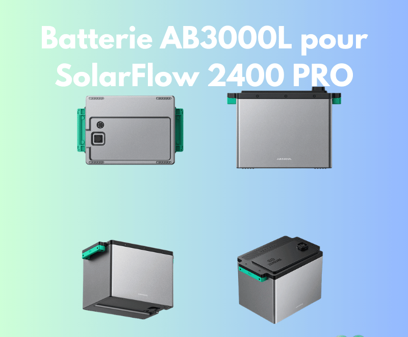 Batterie AB3000L pour SolarFlow 2400 Pro - Zendure