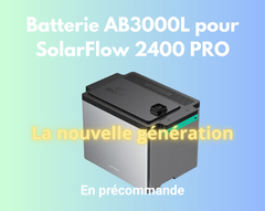 Batterie AB3000L pour SolarFlow 2400 Pro - Zendure