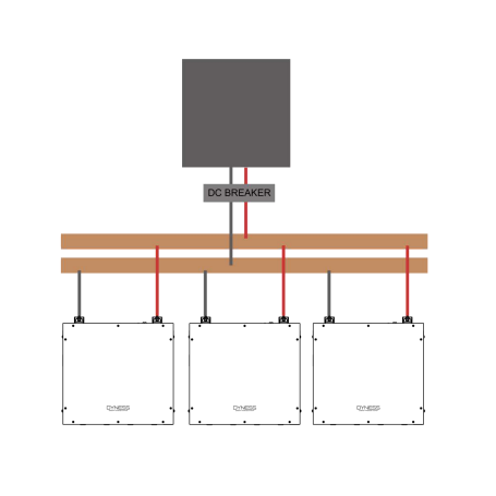 Batterie lithium 5.12kWh 48V - DL5.0C - DYNESS