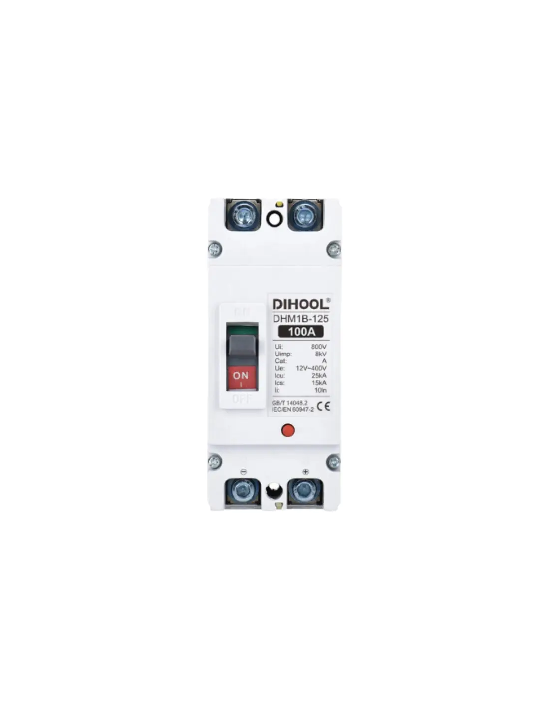 Disjoncteur Bipolaire DC pour protection batteries 400A