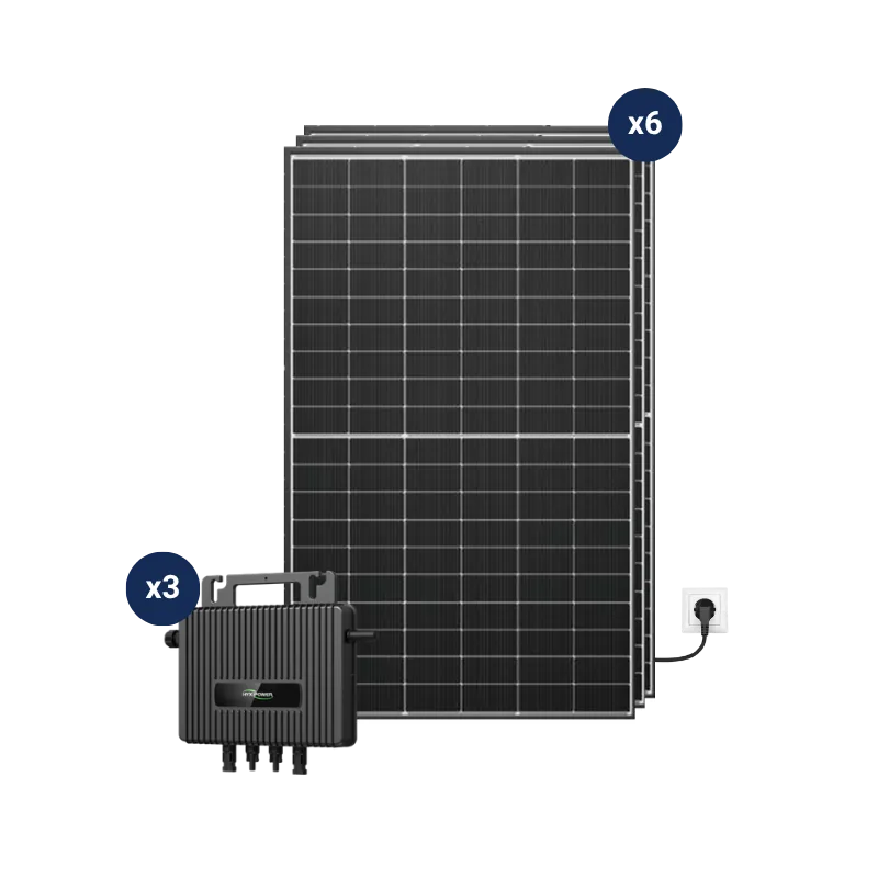 Kit Solaire 3000w - Plug & Play - HyxiPower