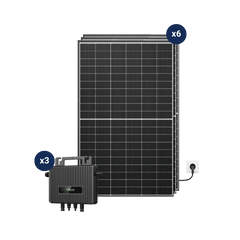 Kit Solaire 3000w - Plug & Play - HyxiPower