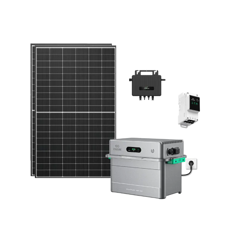 Kit Solaire 1000W Bifacial Plug & Play - Zendure SolarFlow 1600AC +